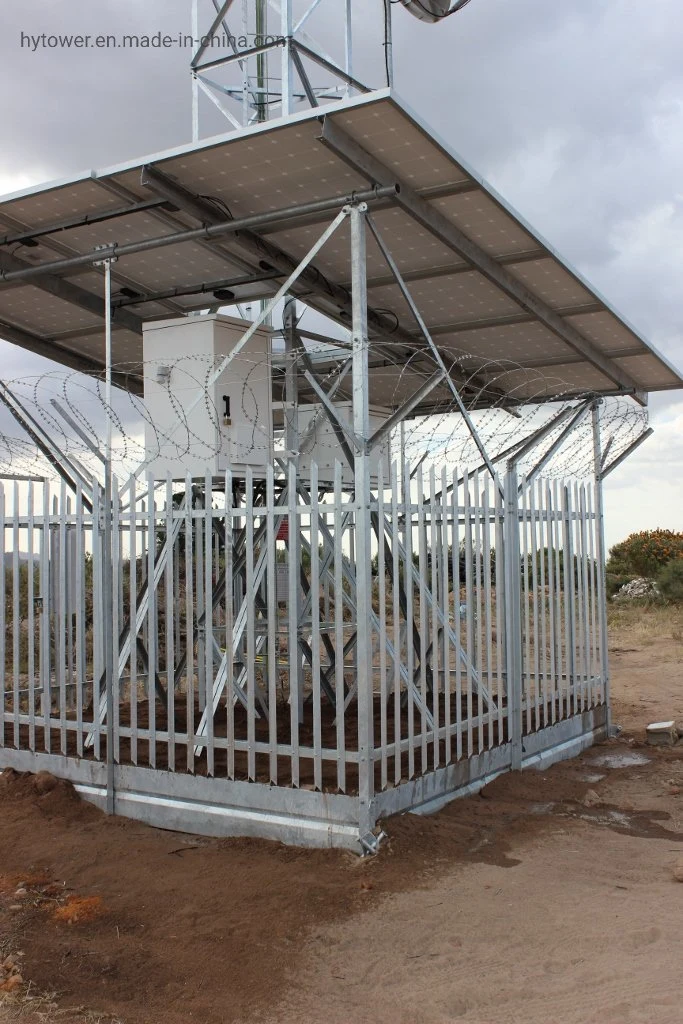 RDS Telecommunication Steel Towers with Galvanized&Brackets&Fall Arrest