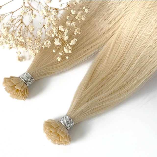 Pre - Bonded Hair Extensions Italian Keratin Hair Extension