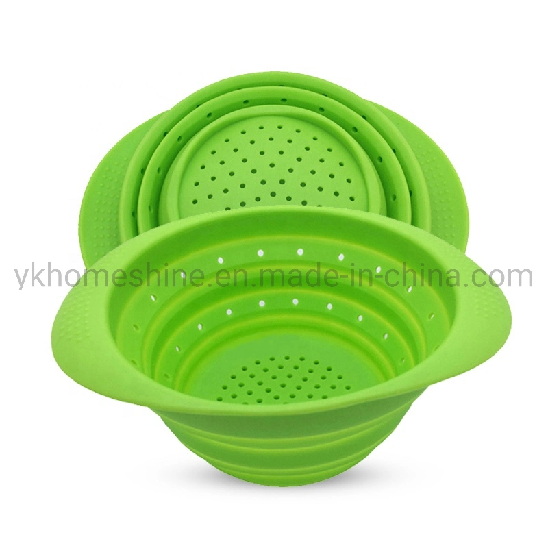 FDA LFGB Collapsible Silicone Camping Bowl