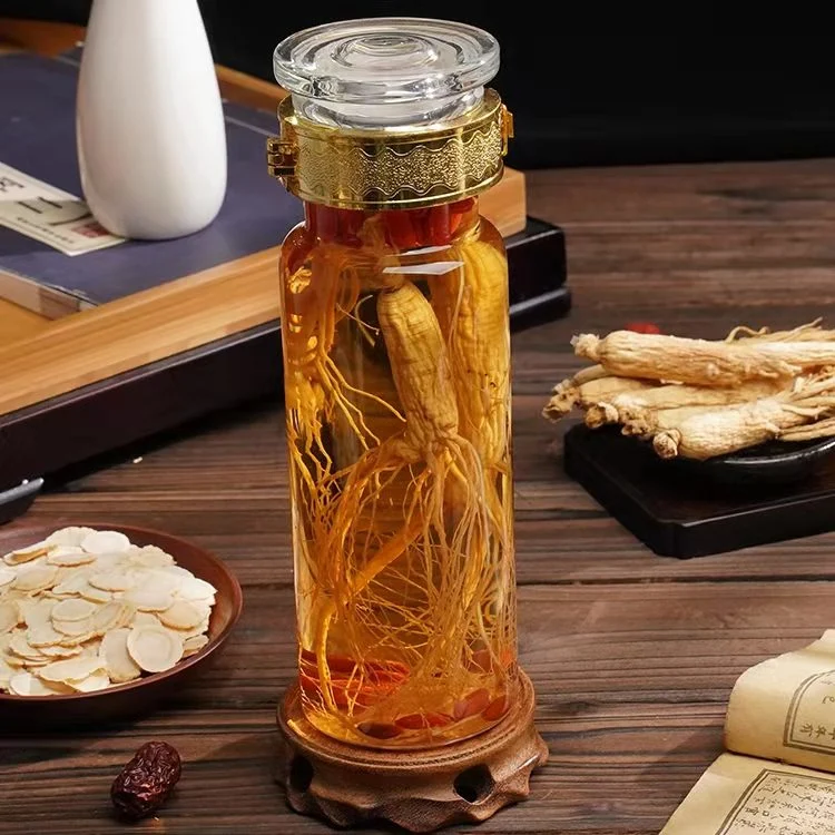 Горячая распродажа Herb Medicine Дополнение здоровья Whole White Ginseng Root Панакс Гинсенг