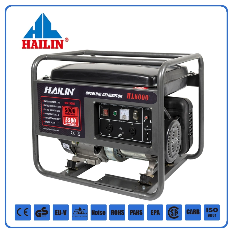 Ohv 4 Stroke Gas Gasoline Portable Generator 3600rpm