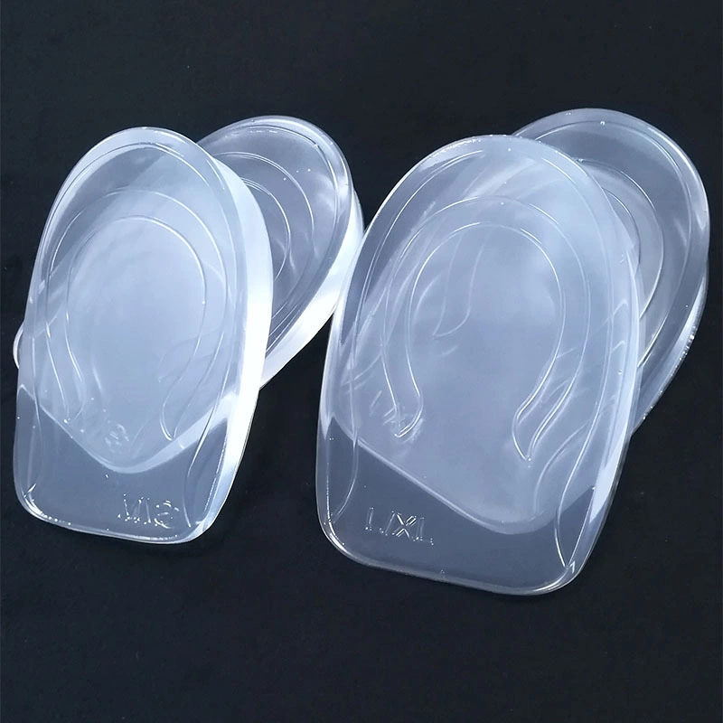Soft Silicone PU Insole Height Increase Massage Medical Shoe Insoles