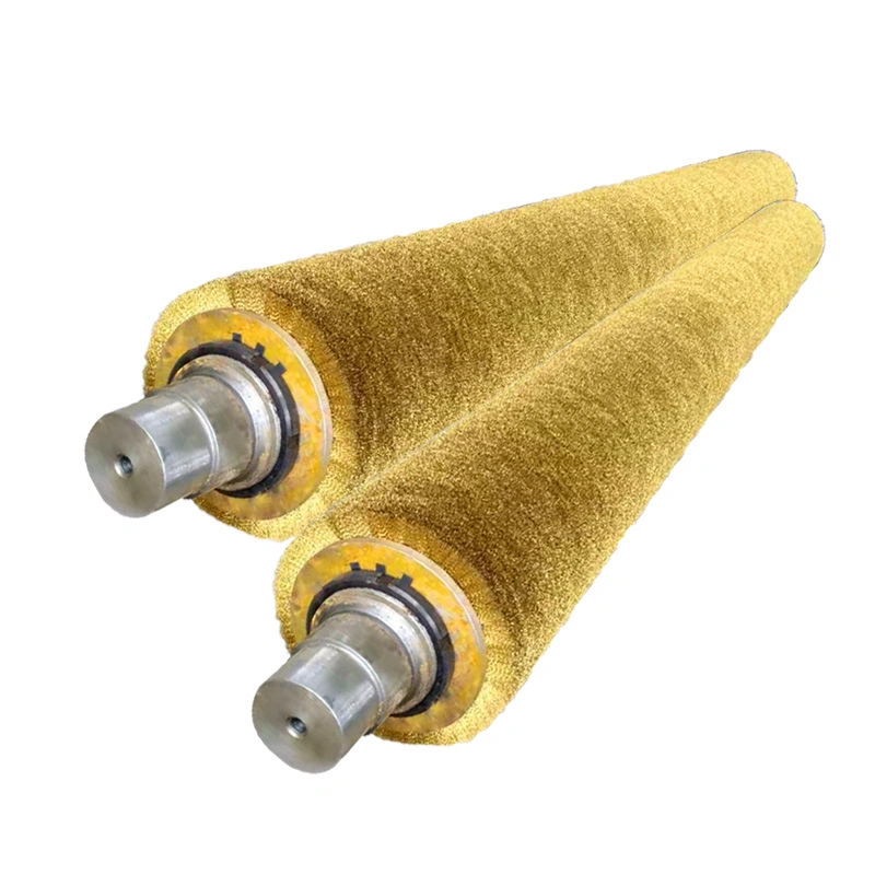 Spiral Brass Wire Polishing Cylinder Brushes