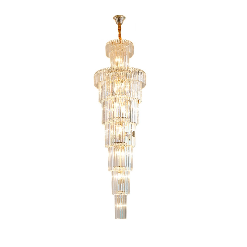 Jlc6554 Luxury Crystal Pendant Chandelier Lighting Fixture for Hotel
