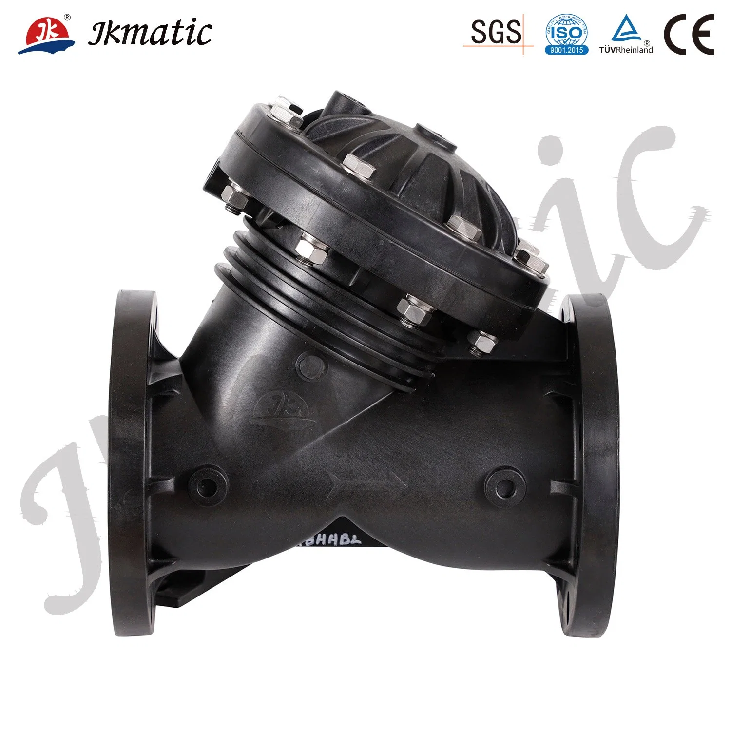 Jkmatic 4 pouces de solénoïde du distributeur hydraulique du système de traitement de l'eau