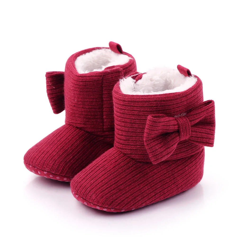 High quality/High cost performance  Baby Dress Boots Warming Indoor Infant Winter Shoes in Bulk