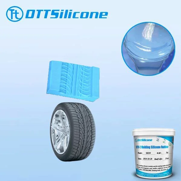 RTV 2 Silicone Rubber for Tire Mold Making Composite Industry Usage Casting Silicone