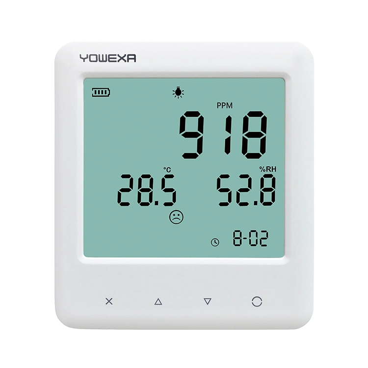 Yowexa Yem-40bl CO2 dioxyde de carbone surveillance de la qualité de l'air Hygrometer Environnement Mètre
