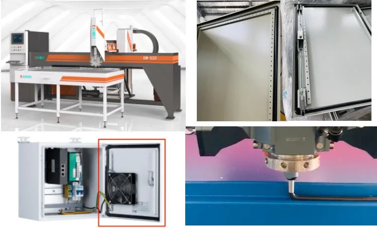 Junta de espuma de poliuretano automático de la máquina para paneles de interruptor eléctrico