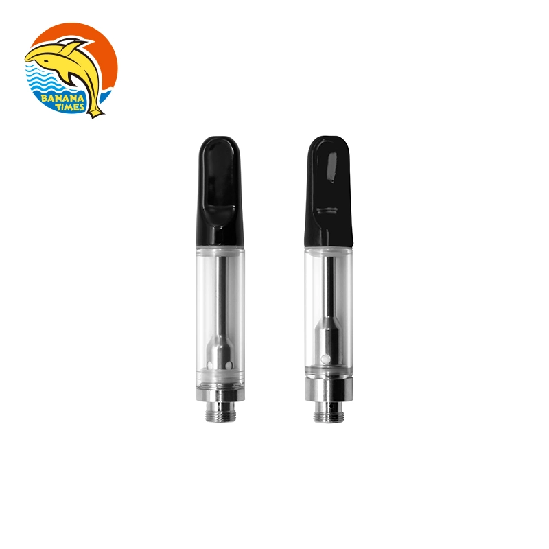 Wholesale Price Runtz 1000 Mg Glass Tank E-Cigarette Oil Vape Atomizers OEM Cookie 0.5ml 1ml Ceramic Vape Cartridge Atomizer with Stainless Steel