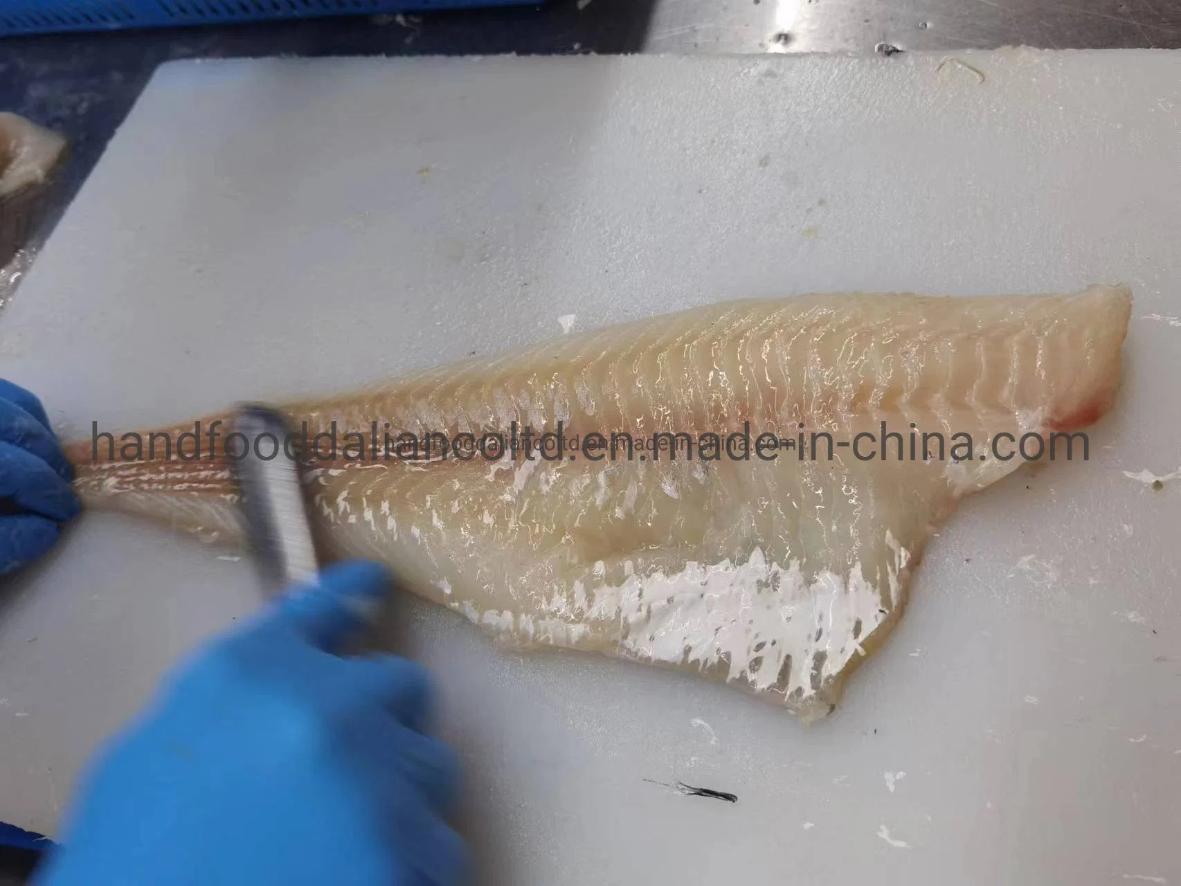 Healthy Seafood of Frozen Pacific Codfish Fillets (Gadus macrocephalus)