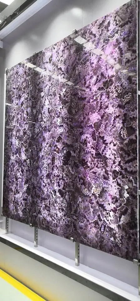 Purple Engineered Quartz Stone (YXMCR-082)