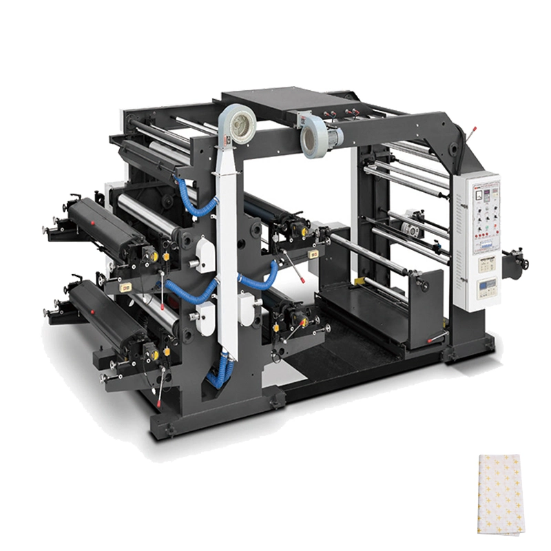 البلاستيك فيلم طباعة آلة الطباعة الآلية قطع Flexo آلة الطباعة الرسومية