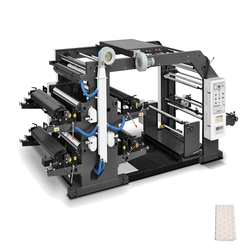 Film plastique Machineauto Découpe d'impression flexo Machine d'impression graphique