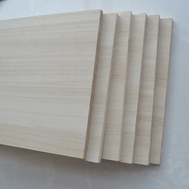 Origin AA Grade No Scars Not Easy Split Paulownia Board Decorative Furniture Wood