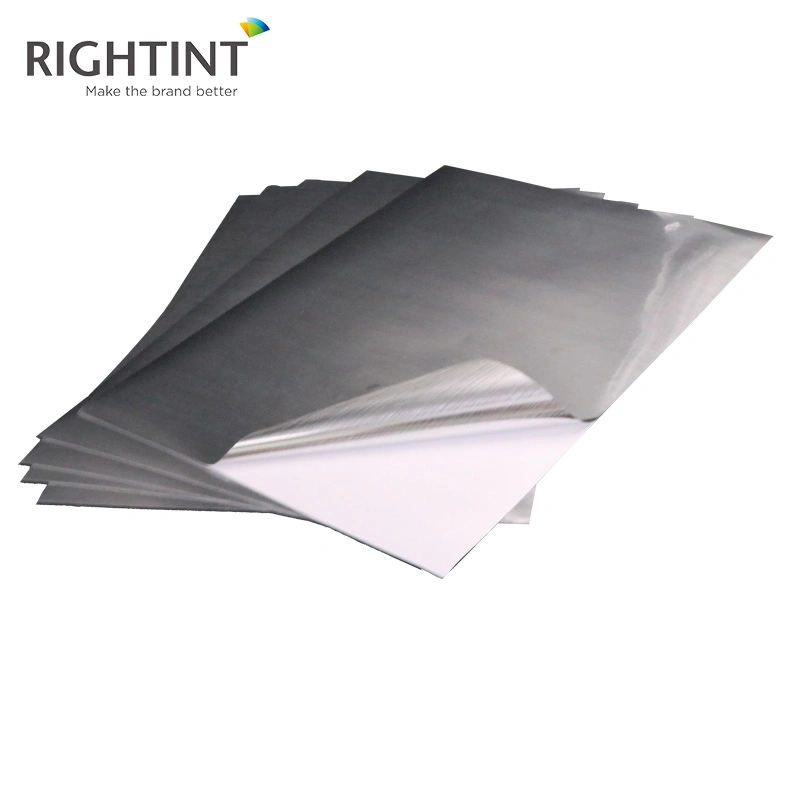 Cartón Rightint A4, OEM Shanghai brillante etiqueta papel Navidad decoración adhesivo PET con buen servicio