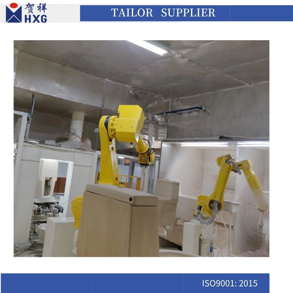 Perfect Glaze Coating Robot System with Devil Biss Spray Gun