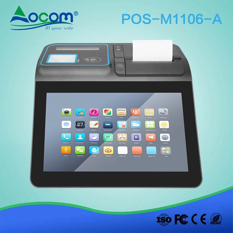 Todo en uno de desktop de PC Android POS POS Terminal para el supermercado