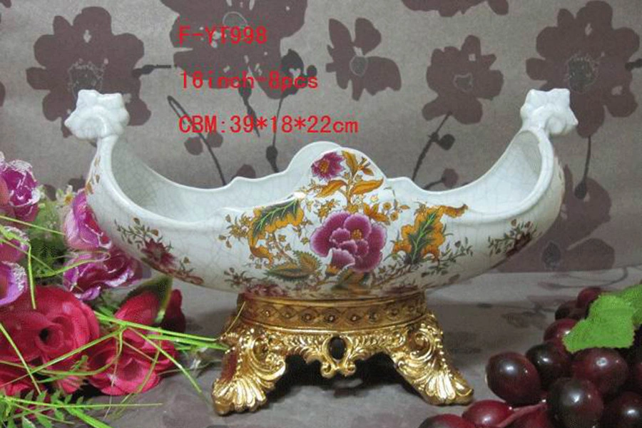 American Gold-Plated Ceramic Crafts Custom American Home Decorations