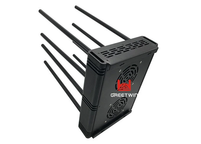 80W 8 Antennas Desktop Signal Jammer GPS WiFi CDMA Car Jammer