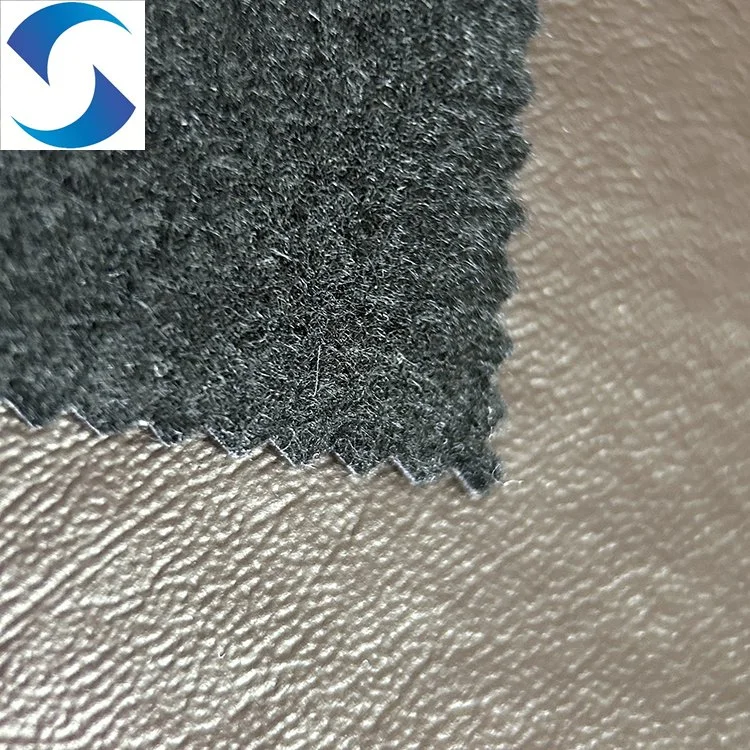 Non-Woven Back PVC Leather for Sofa Bags Glasses Box Shoes