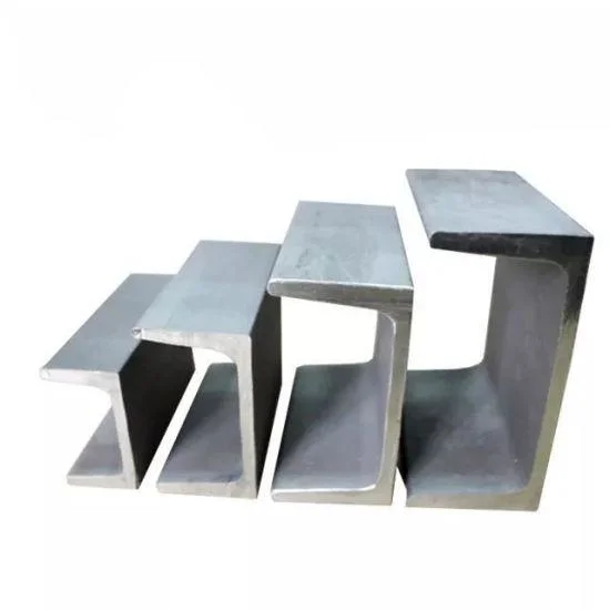 Hot Sale SS304 U Channel Carbon Steel 12 X 25 Lb (12'' X 3.047'' X 0.387'') a-36 Steel Channel Q235