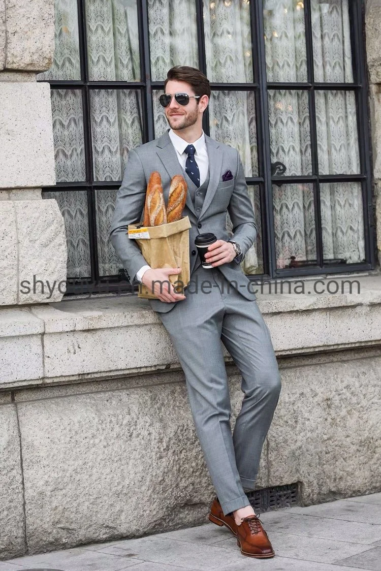 MTM adaptado Office Tuxedo Suit Casamento formal Business Men Suit