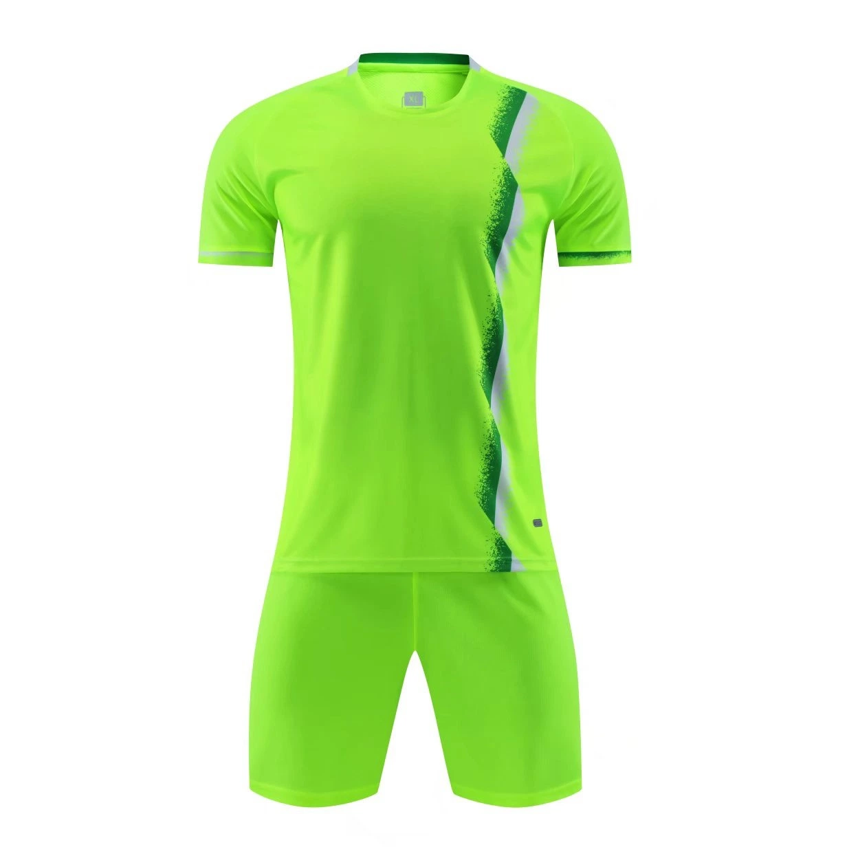 Suíte de futebol Roupas personalizadas para homens e formação de verão para crianças roupas Short-Sleeved uniformes da equipe de futebol da escola primária Sports Camisolas suéter