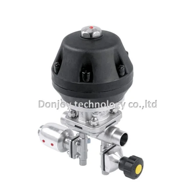 Sanitary Pneumatic Tri Clamp Regulating Diaphragm Valve