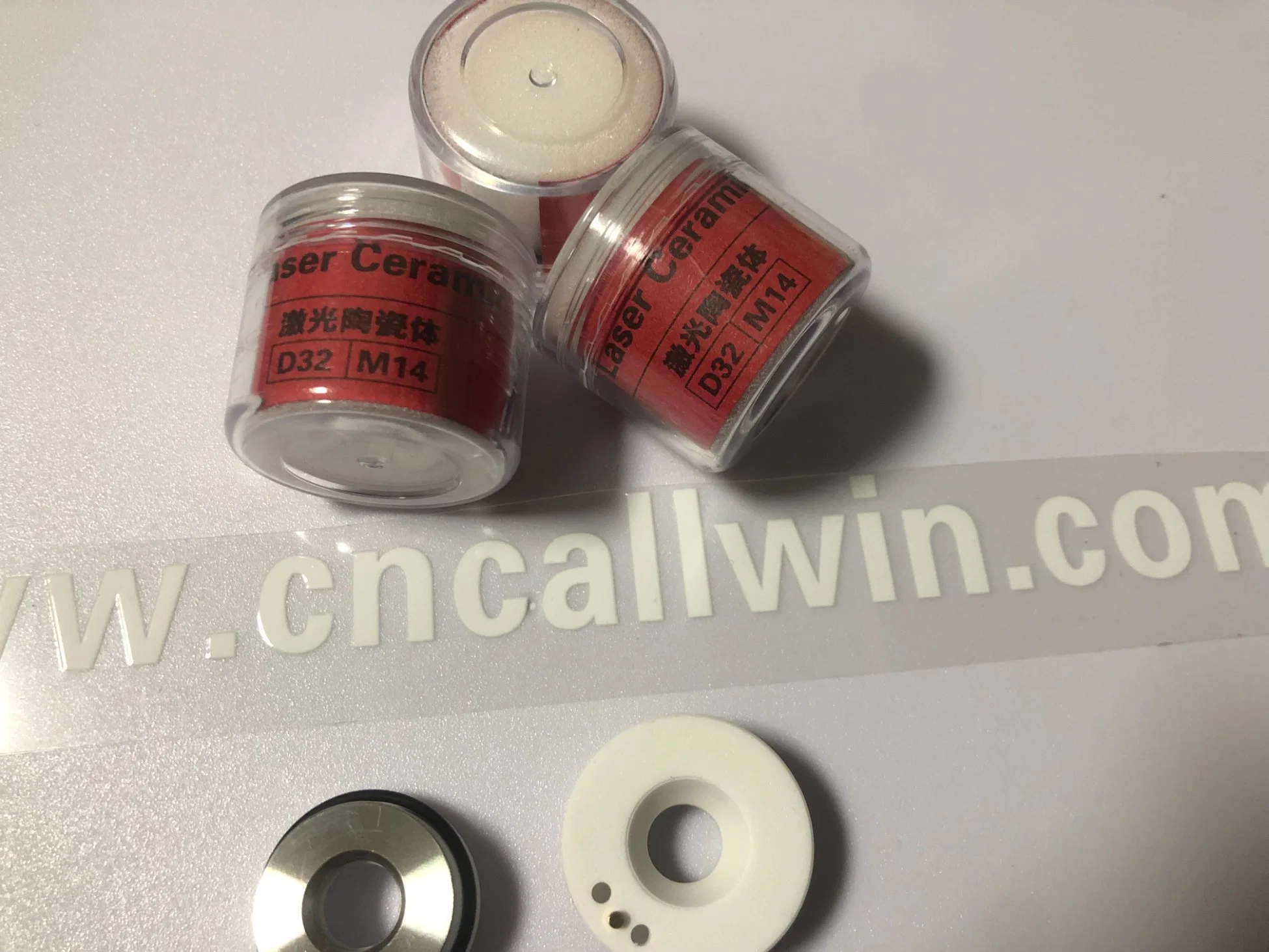 Resistant to High Temperatures and Deformation D28 Ceramic Ring for Fiber Machine