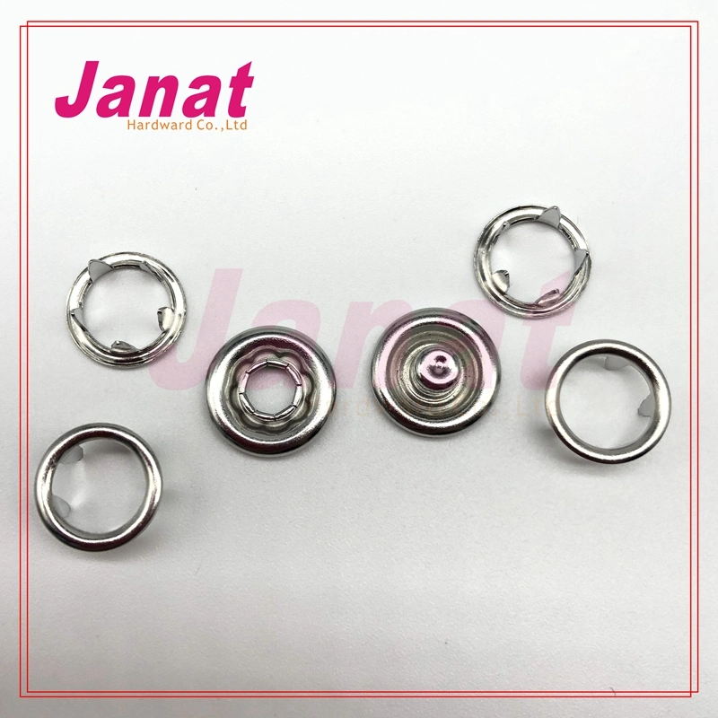 222# H65 Metal Ring Type Five Leg Snap Button for Baby Clothing