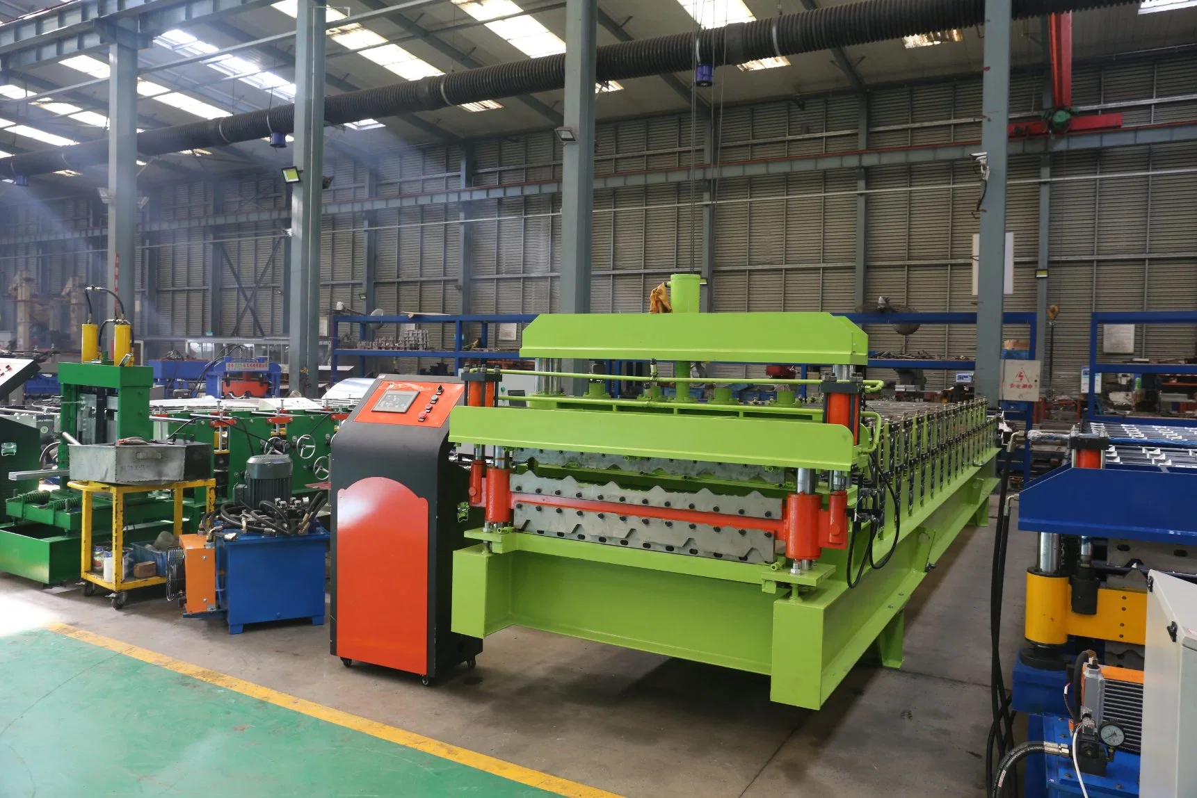 Roof Wall Sheet Double Layer Tile Cold Roll Forming Machine Tile Making Machinery Price