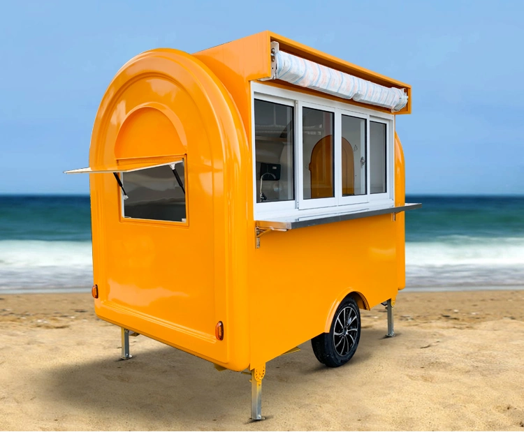 New Designed Outdoor Barbecue Fryit Vending Pizza Mobile Food Trailer Street Snack Mobile Food Trailer