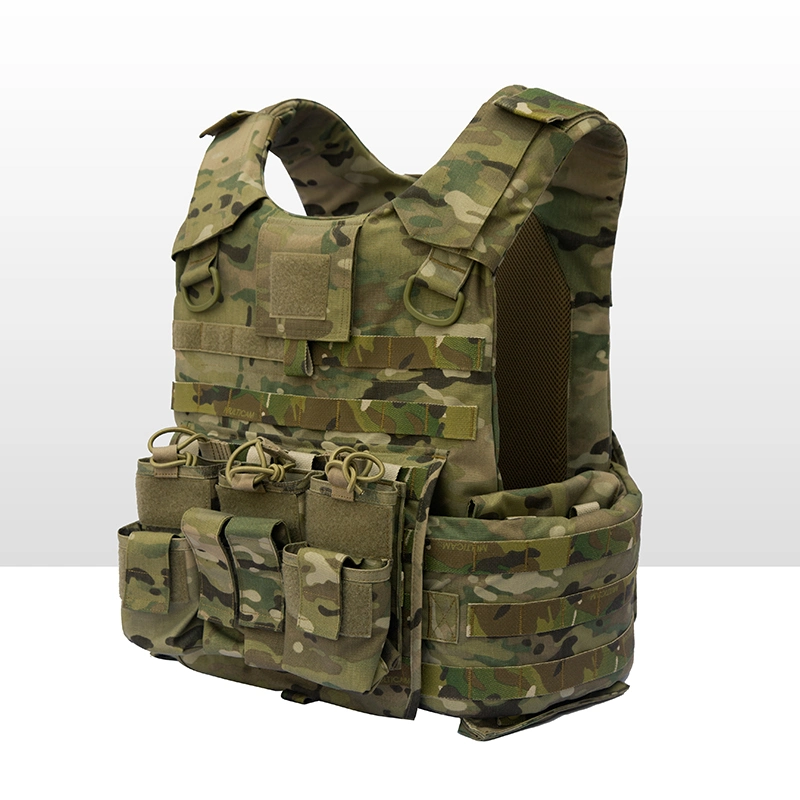 Hot-Sale Nij Level Iiia Ballistic Bulletproof Vest in Camo Color for Army Officers