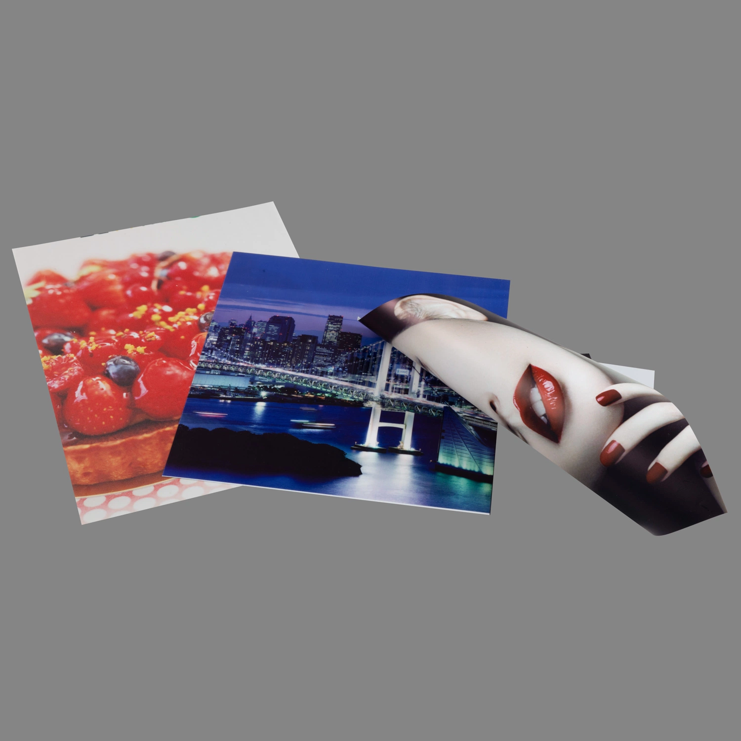 Graue Rückseite PP-Papierfolie 280mic Eco Lösungsmittel / UV Drucken für Inkjet-Anzeigemedien