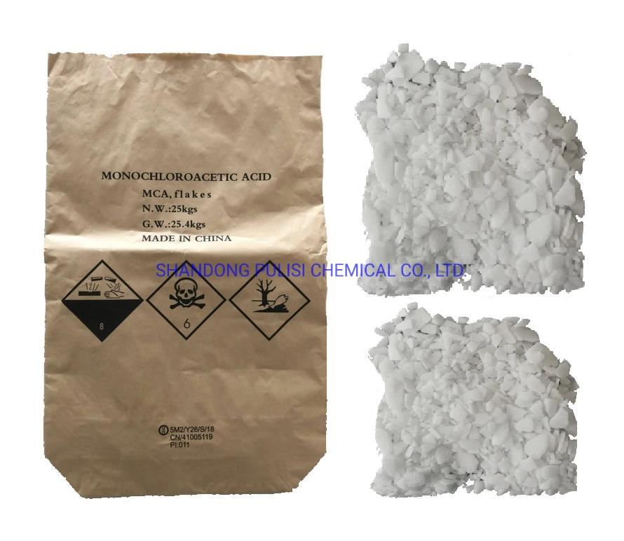 Factory Supply Chloroacetic Acid CAS 79-11-8 Monochloroacetic Acid