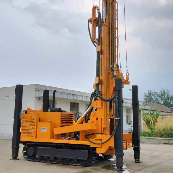 200/300m Water Well Drilling Machine Hydraulic Pneumatic Drilling Rig