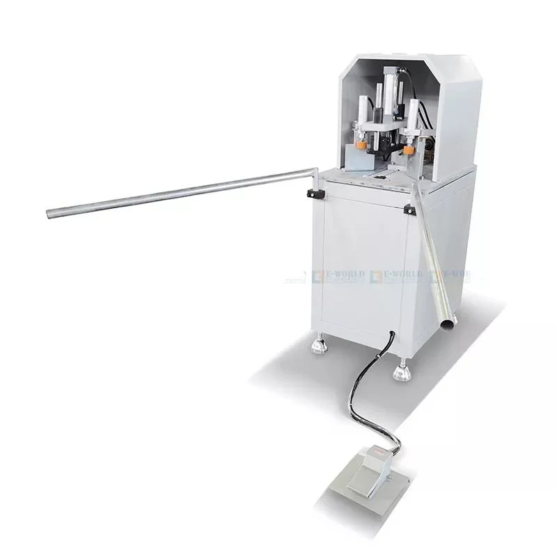 Two Milling Cutter Easy Operation PVC Window Corner Cleaning Machine