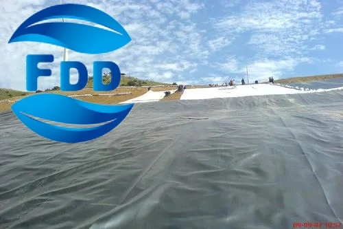 FDD Geomembrane HDPE Geomembrane for Course Lake/Landfill Capping/Mining Project Installation