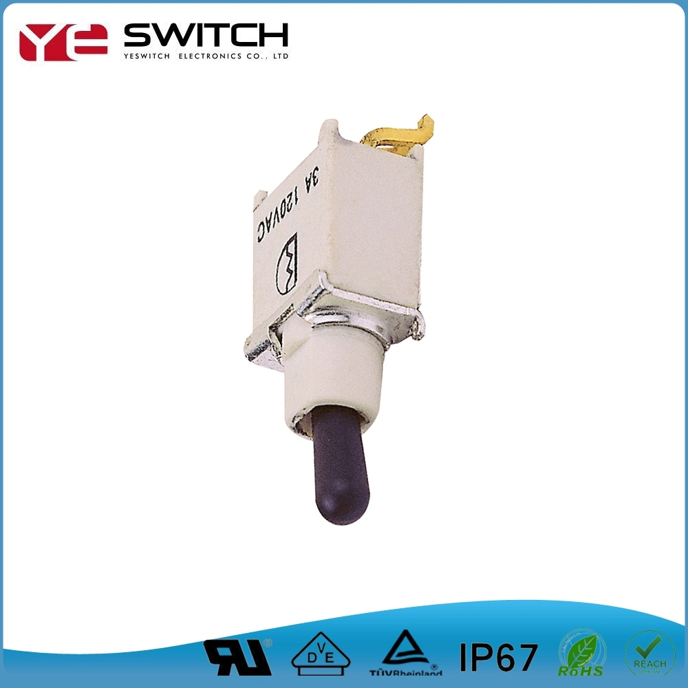 IP67 Waterproof Dustproof Momentary Gold Contact Toggle Switch