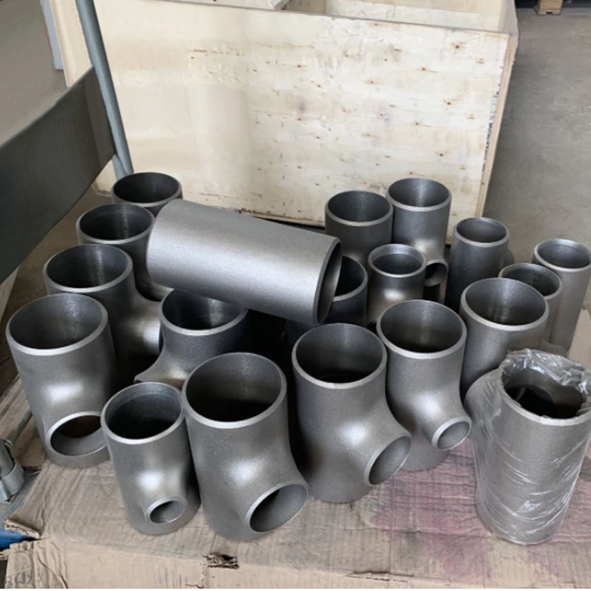 Seamless Stainless Steel Pipe Fitting SS304/316/254smo Factory Price Stainless Steel Equal Tee