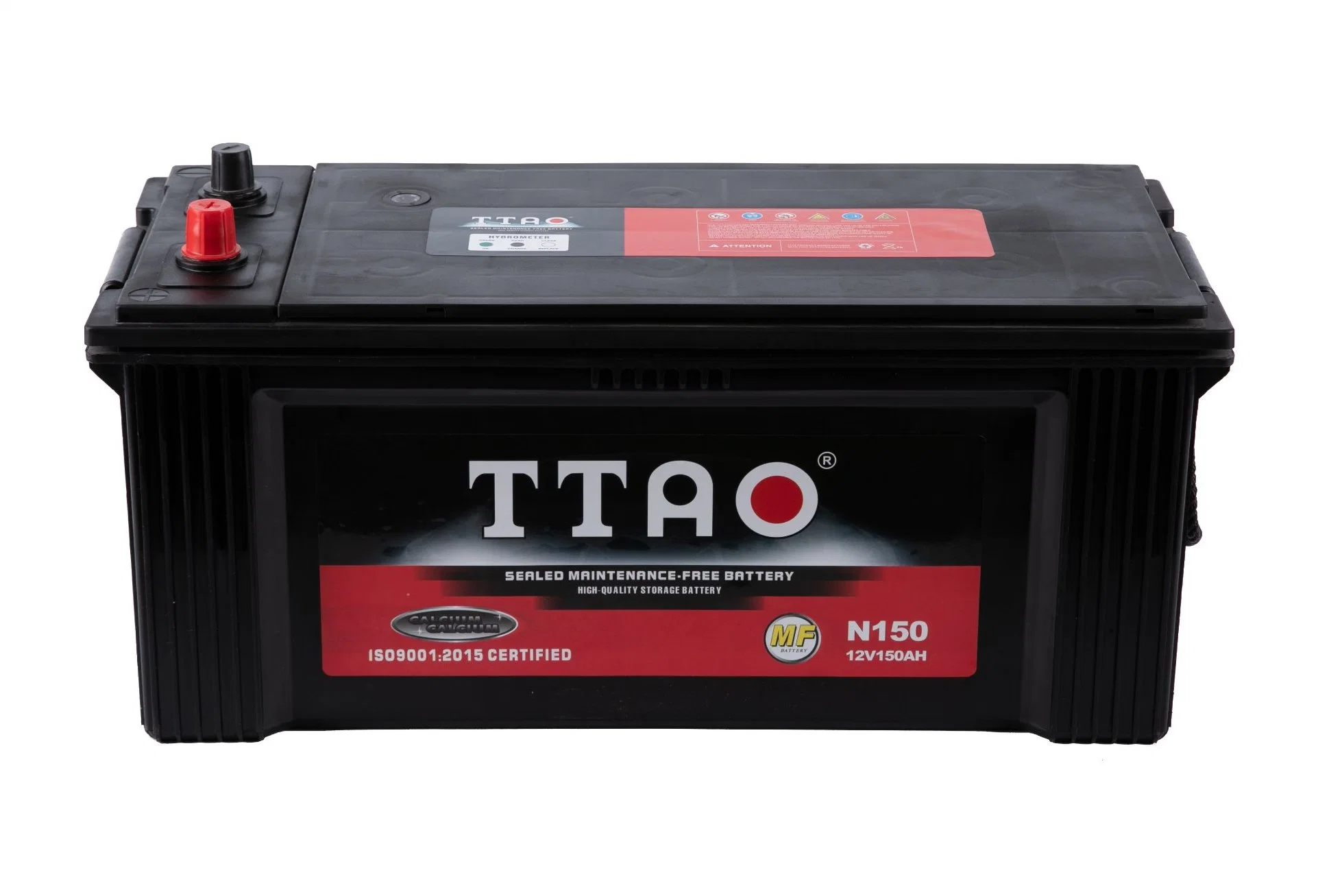 12V150ah Truck Battery China Battery Factory, Maintenance Free Lead Acid Car Storage Battery