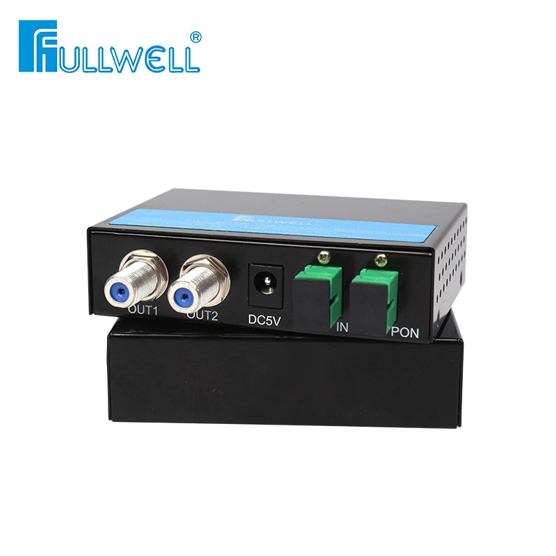 Fullwell 2 Ways Output CATV FTTH Optical Receiver