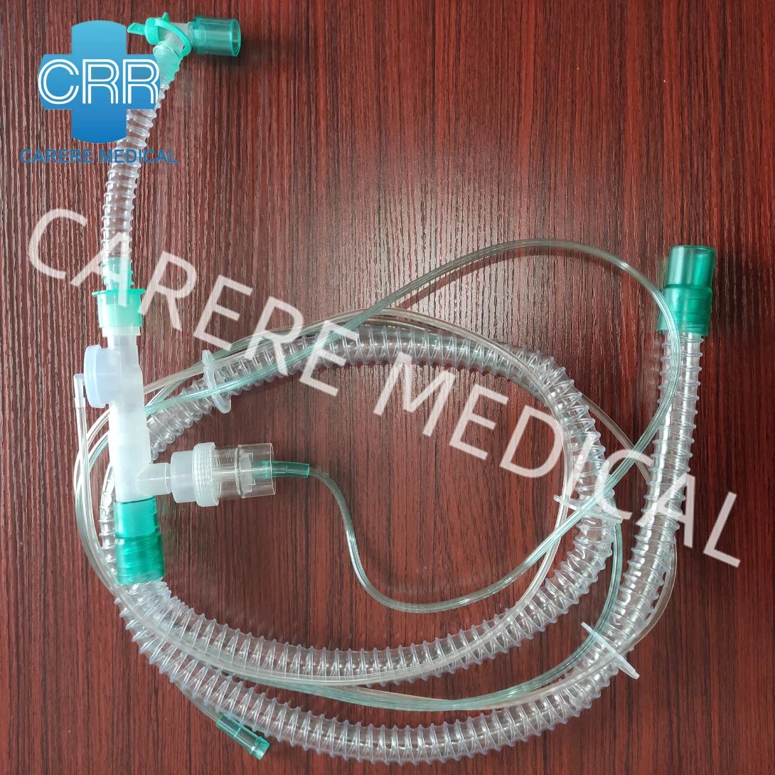 Medical Products Surgical Use Disposable Anesthesia Ventilator Breathing Circuit with Exhalation Valve Water Trape Nebulizer and Line CE ISO