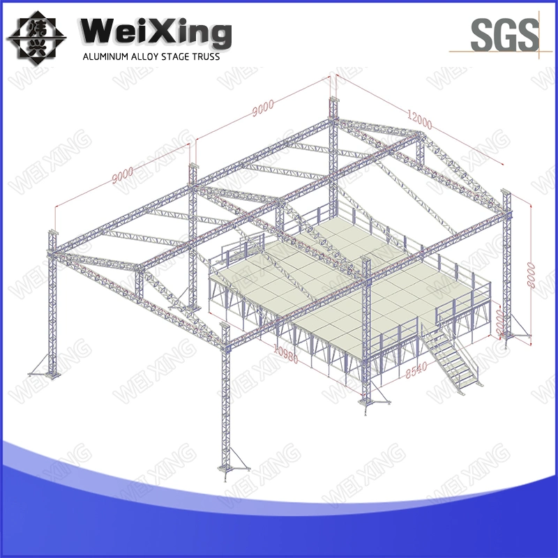 2022 Stage Decoration Backdrop Event Design Aluminum Truss Event Decorating Materials