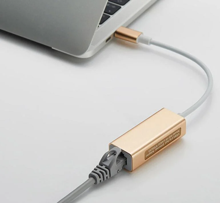 4-in-1 USB-C Thunderbolt to Gigabit Ethernet Adapter