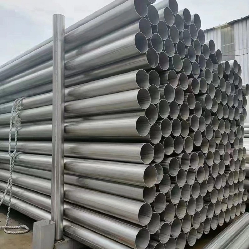 API 5L Psl1/2 A53/A106 Gr. B A179/A192/A333 X42/X52/X56/X60/65 X70 Acero inoxidable/Negro/galvanizado/sin costuras/tubo de acero al carbono soldado