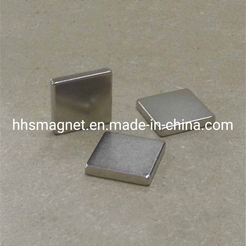 Sintered NdFeB Permanent Magnetic Block Square Neodymium Magnet Magnetic Material with N40