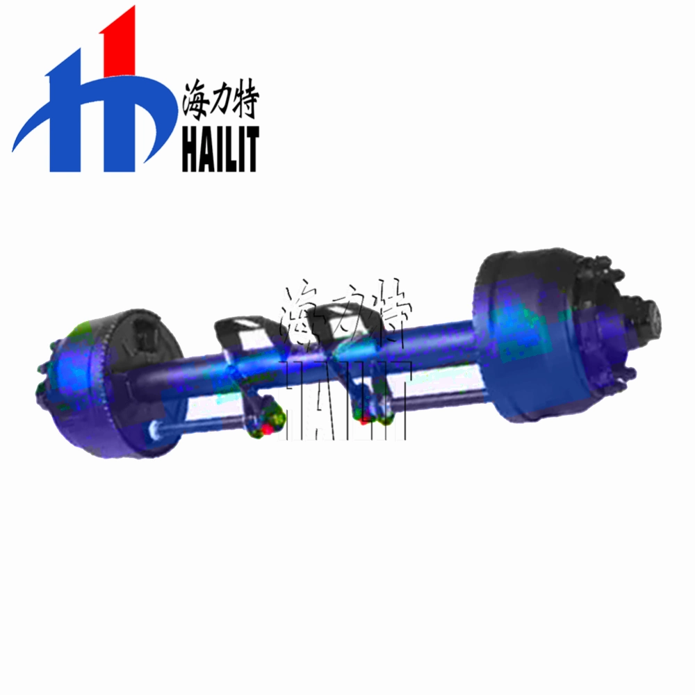 Piezas del eje de semitrailer 8-25 eje de Alemania eje de elevación de remolque Piezas de remolque de suspensión neumática (08)