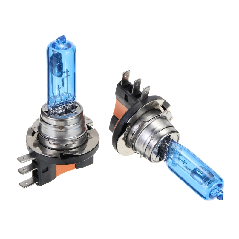 H15 15/55W 5500K Xenon Super White Car Headlight Bulb Hi/Lo Beam Halogen Lamp